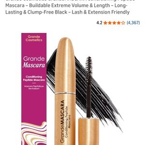 Grande Cosmetics Gold and Black Mascara